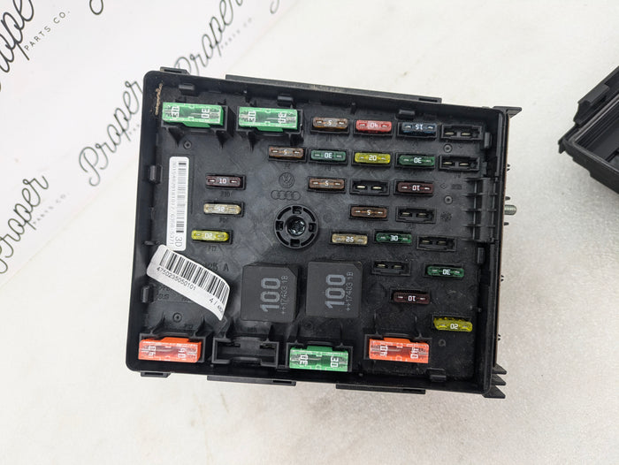 2015-2018 Audi 8U Q3 Quattro Engine Fuse Relay Box & Cover 3C0937125/1K0937132F