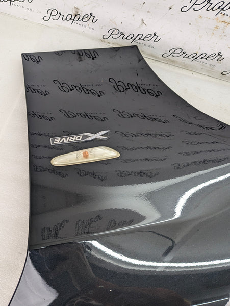 BMW E90 E91 335xi 330xi 328xi 325xi 323i Left/Driver Side Fender Black Sapphire Metallic (475) *DAMAGED*