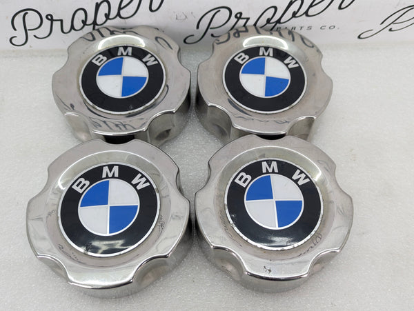 BMW E46 330ci 325ci 328ci 323ci 320i Steel Wheel Hub Cap Set 36131179141