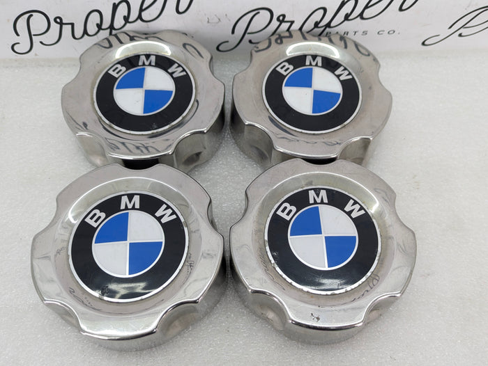 BMW E46 330ci 325ci 328ci 323ci 320i Steel Wheel Hub Cap Set 36131179141