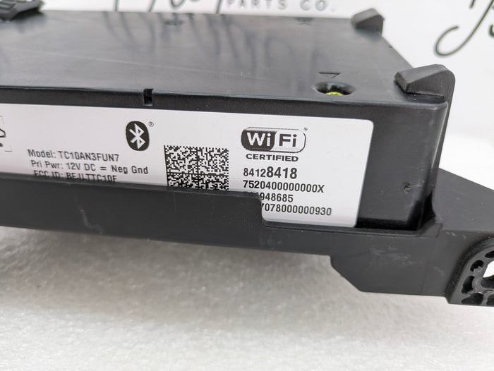 Chevrolet C7 Corvette Stingray GPS Navigation Mobile Phone OnStar Control Module & Bracket 84128418