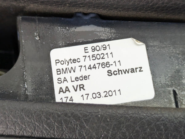 BMW E90 E91 E92 E93 335xi Passenger Front Right Door Card Panel 7144766