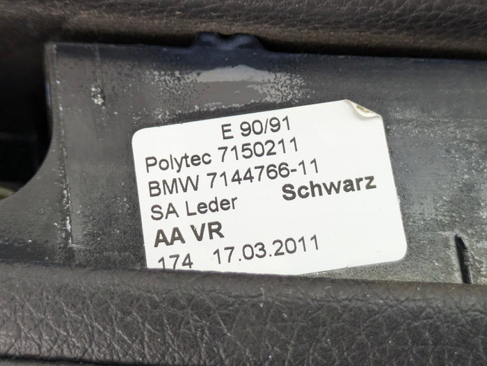 BMW E90 E91 E92 E93 335xi Passenger Front Right Door Card Panel 7144766