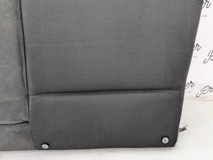 BMW E46 330i 328i 325i 323i ZHP M Sport Sedan Rear Split Folding Seats Complete Set Alcantara Cloth Laser