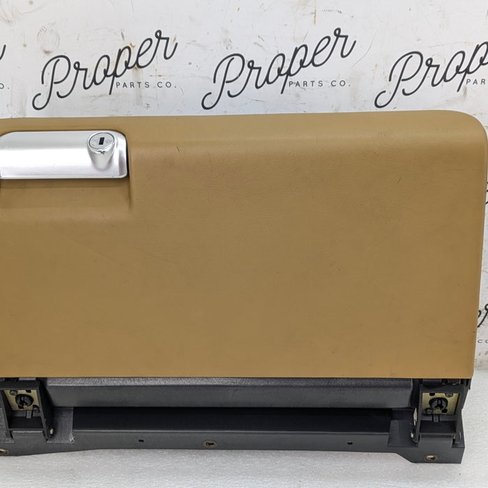 Porsche 996.2 911 Carrera 4 Complete Glove Box Savanna Beige Leather 99655207901