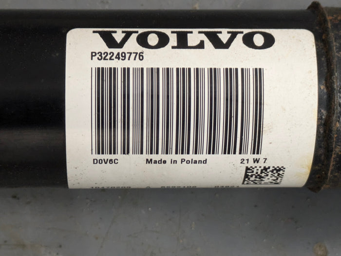 2021 Volvo V60 T6 R-Design Automatic Rear Drive Shaft/Prop Shaft 32249776