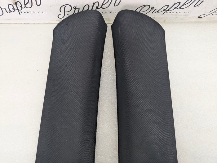 BMW F32 F36 F82 435xi 440xi 430xi 428xi M4 Driver/Passenger Black A Pillar Trim Cover Set 7276887/7276888