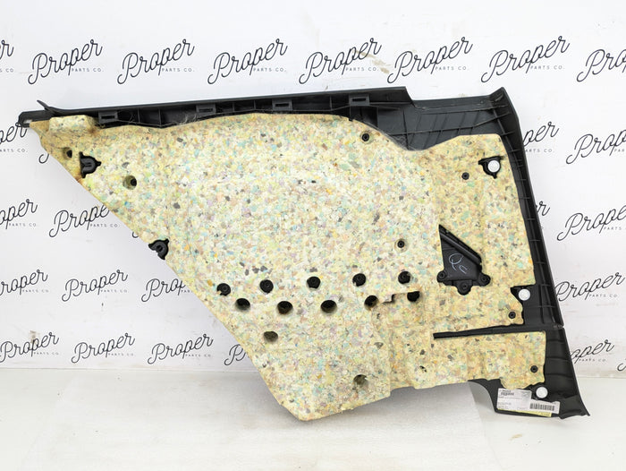 BMW F22 228xi M235xi 230xi M240xi Right/Passenger Side Rear Coral Red Interior Door Panel Card 7311484 *DAMAGED*