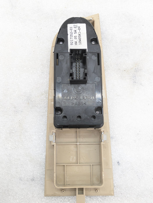 BMW E92 335i M3 328i Left/Driver Side Master Window Control Switch Beige 9217352