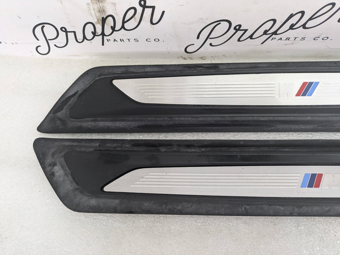 BMW F30 F31 F34 F36 M Sport Front Door Sill Trim Set 8051037