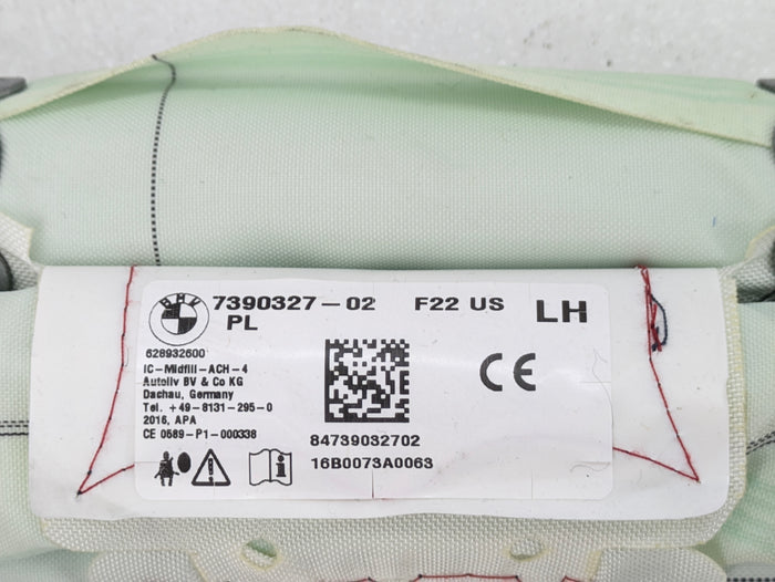 BMW F22 228xi M235xi 230xi M240xi F87 M2 Left/Driver Side Roof Curtain Airbag 7390327