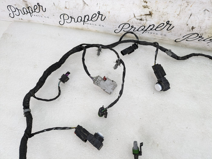 2018 Chevrolet 6th Gen Camaro 2SS Rear Bumper Wiring Harness W/Parking Distance Sensors 23401920/52019546 *DAMAGED*