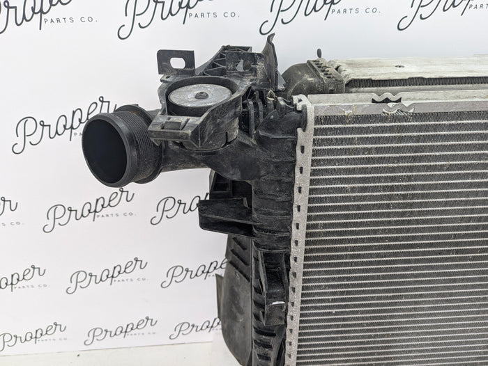 2018 Audi 8U Q3 Engine Motor Air Cooling Radiator Assembly & Turbo Intercooler 8K0121251/8U0145803/8U0121283