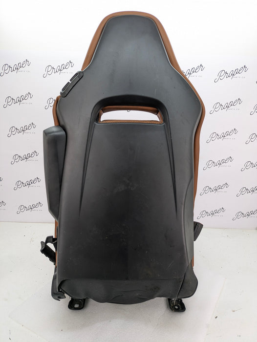 Chevrolet C7 Corvette Stingray 3LT Left/Driver Side GT Napa Leather Heated & Vented Seat Kalahari Brown (346) *DAMAGED*