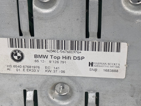 BMW E91 E90 E92 323i 325i 328i 330i 335i Pre-LCI Logic 7 Audio Amplifier W/Connector & Wiring Harness Cut 9126791