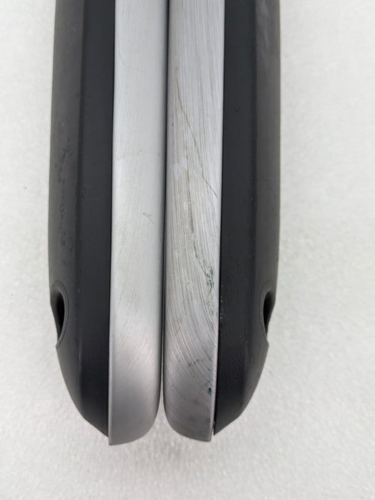 BMW E46 M3 330ci Coupe/Convertible Rear Panel Armrest Set Brushed Aluminum Trim 8241211/8241212