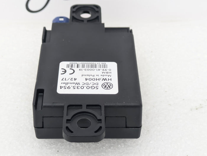 2016-2018 Audi 8U Q3 USB Power Voltage Converter Control Module 5G0035954