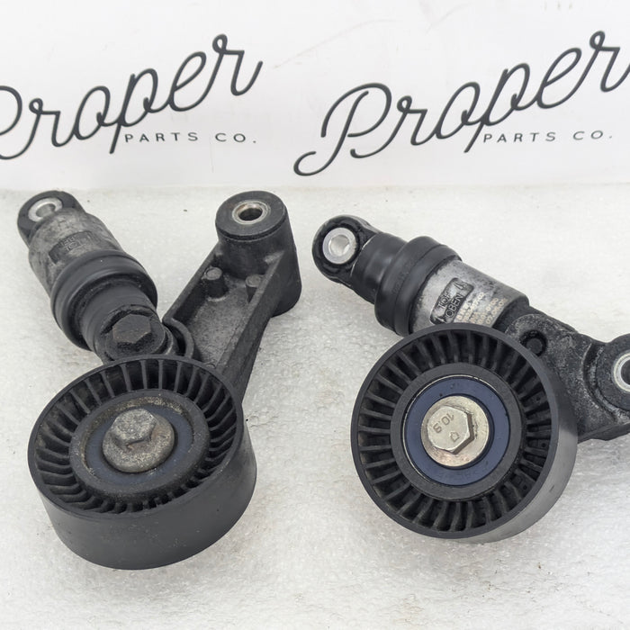 BMW E60 E61 M5 E63 E64 M6 S85 Water Pump & Air Conditioning Belt Tensioner Handle Pulley Set 7839133/7839135