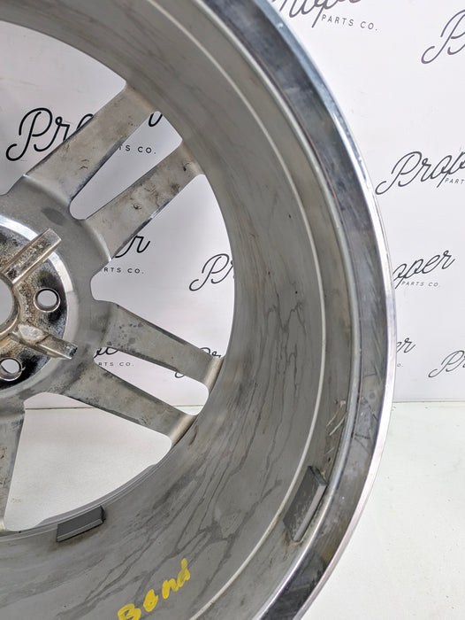 Chevrolet C7 Corvette Stingray Rear Wheel Rim Chrome Split 5-Spoke 20