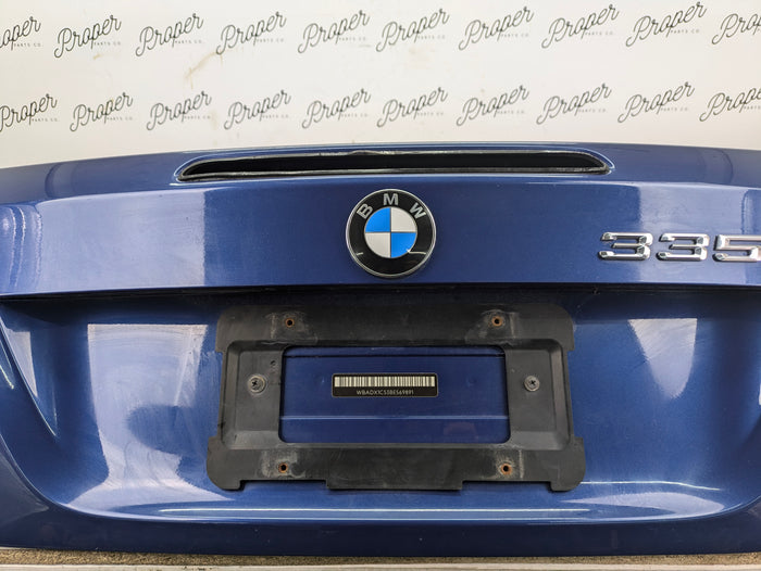 BMW E93 335is 335i 328i M3 Convertible Trunk Lid Le Mans Blue (381) 54377256742 *NOTE*