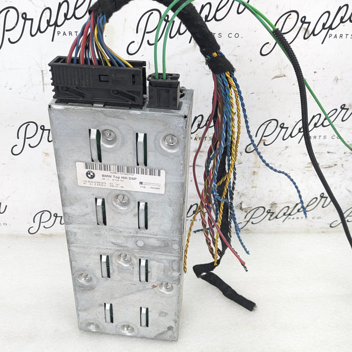 BMW E91 E90 E92 323i 325i 328i 330i 335i Pre-LCI Logic 7 Audio Amplifier W/Connector & Wiring Harness Cut 9126791