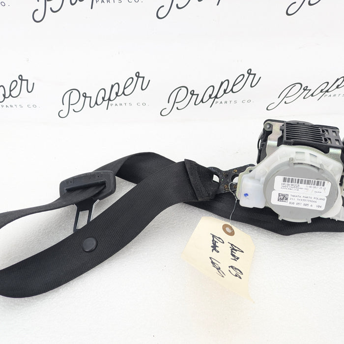 2015-2018 Audi 8U Q3 Rear 2nd Row Rear Left Seat Belt Tensioner 8U0857805A