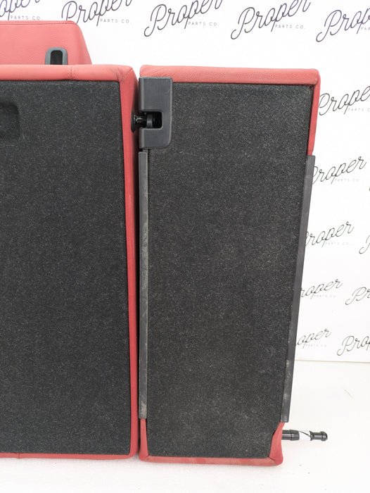 BMW F22 228xi M235xi 230xi M240xi Coral Red Dakota Leather Rear Seats Set