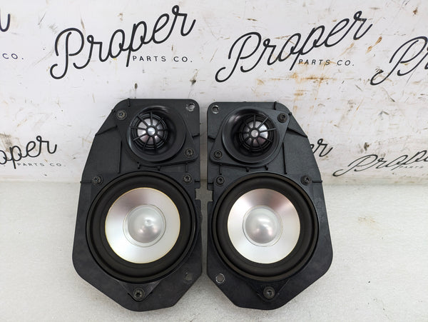 BMW E61 530xi L7 Logic 7 Hifi Midrange Rear Speaker & Tweeter Pair Left/Right 6934423/6934424