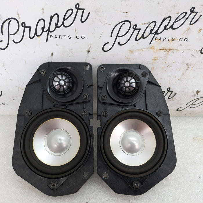 BMW E61 530xi L7 Logic 7 Hifi Midrange Rear Speaker & Tweeter Pair Left/Right 6934423/6934424