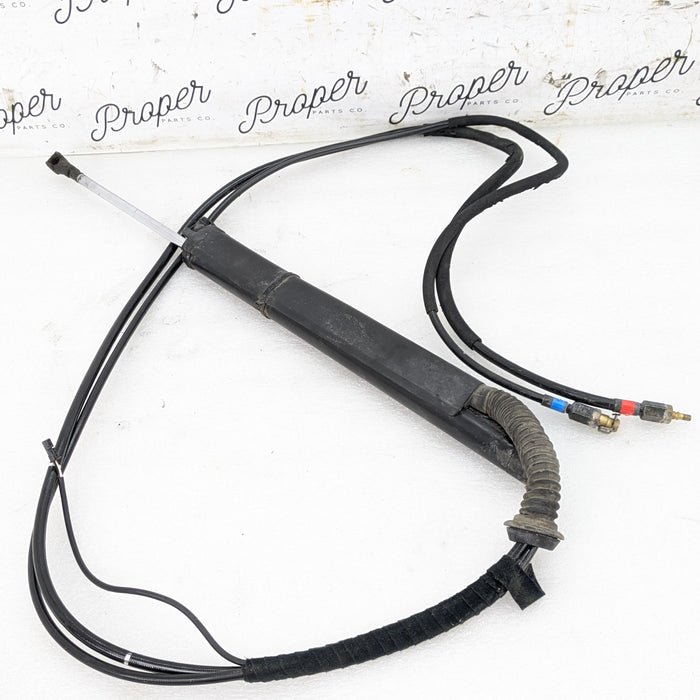 BMW E61 530xi M5 550xi 525xi Wagon Automatic Rear Hatch Hydraulic Lift Support Arm & Lines 51247163662