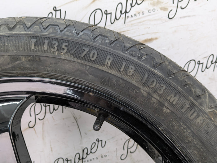 2024 Toyota GR Corolla Modern Spare Emergency Tire Wheel Rim 5x114.3 18x4 ET47