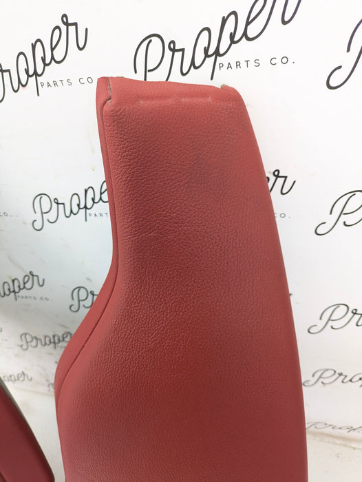 BMW F22 228xi M235xi 230xi M240xi Coral Red Dakota Leather Rear Seats Set