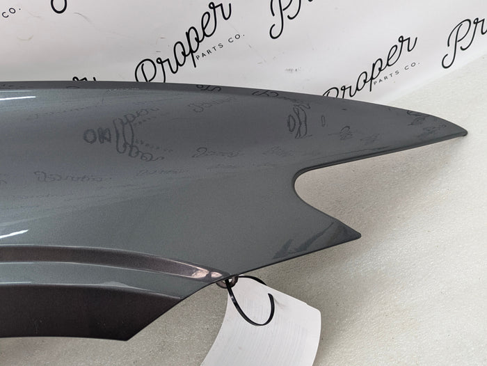 2021 Volvo V60 T6 R-Design Front Right/Passenger Side Fender Osmium Gray Metallic (714)