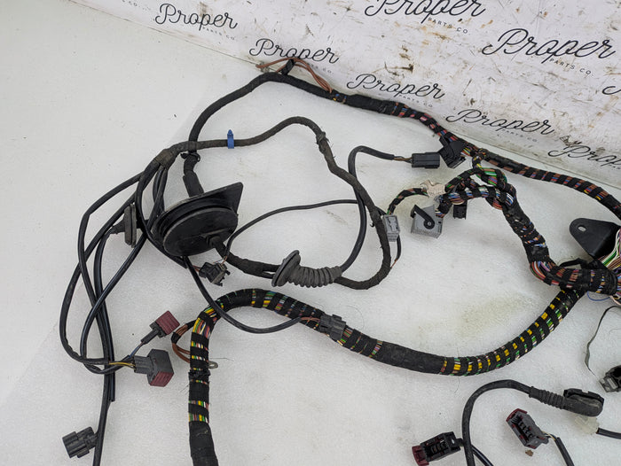Porsche 996.2 911 Carrera 4 Cabriolet Convertible Automatic Tiptronic Engine Wiring Harness & Fuse Box 99661017201