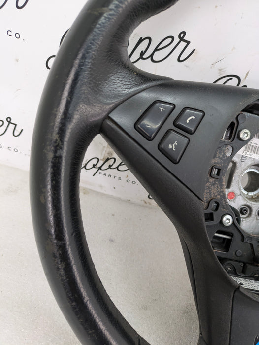 BMW E60 E61 530xi 545xi 540xi  M Sport Leather Steering Wheel 32342283939/6041557