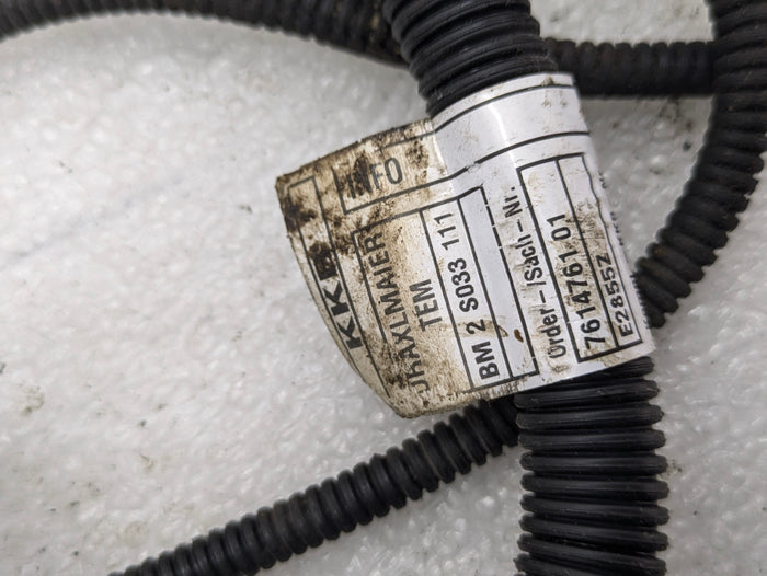 BMW E90 E92 E93 335xi 335i N55 Engine Wiring Harness Sensoric Module 2 7585027 *DAMAGE*