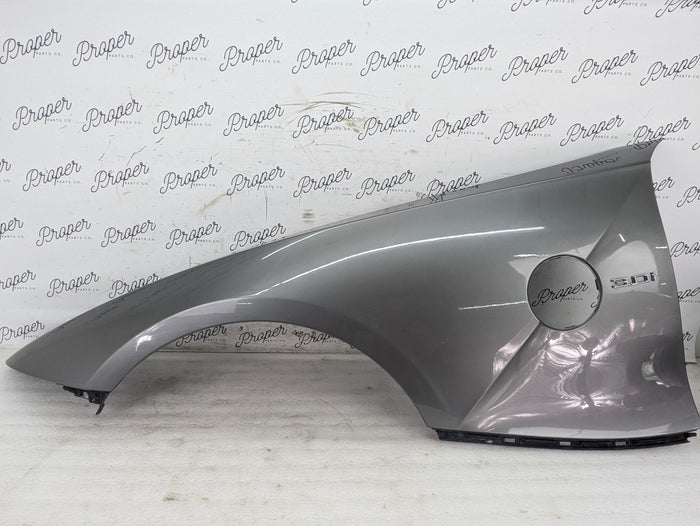 BMW E85 Z4 02-08 Driver Left Front Fender Sterling Grey Metallic (472)