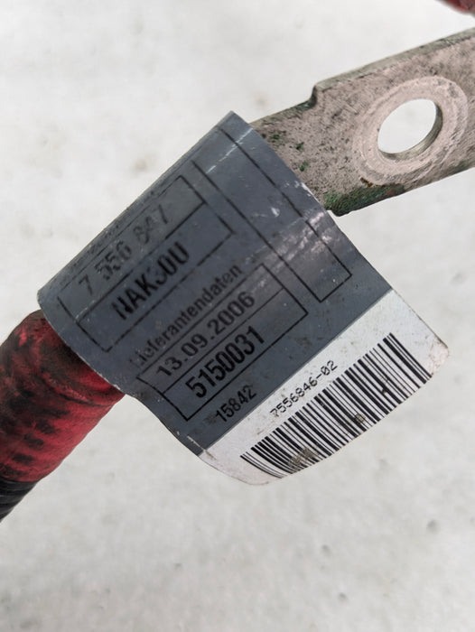 BMW E82 E88 E90 E92 E93 135i 335xi N54 Alternator to Starter Positive Cable 7556846