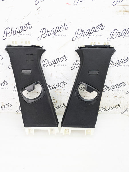 BMW F30 F80 340xi 330xi 335xi 328xi 320xi M3 M Sport Black Left & Right B-Pillar Set 7220997/7220998