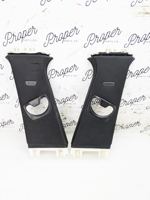 BMW F30 F80 340xi 330xi 335xi 328xi 320xi M3 M Sport Black Left & Right B-Pillar Set 7220997/7220998