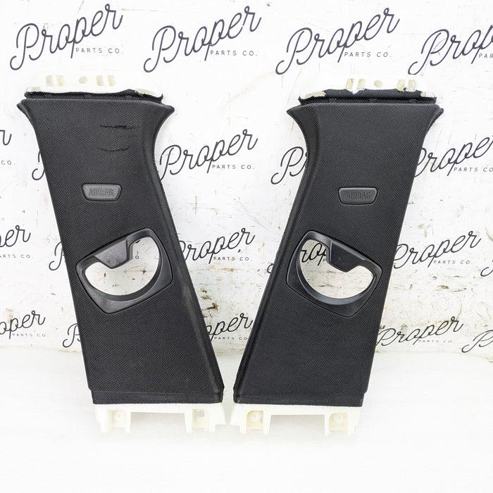 BMW F30 F80 340xi 330xi 335xi 328xi 320xi M3 M Sport Black Left & Right B-Pillar Set 7220997/7220998
