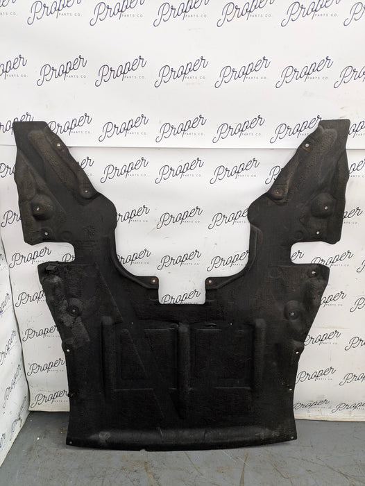 BMW F36 440Xi AWD Lower Engine Underbody Splash Shield Encapsulation *DAMAGED*