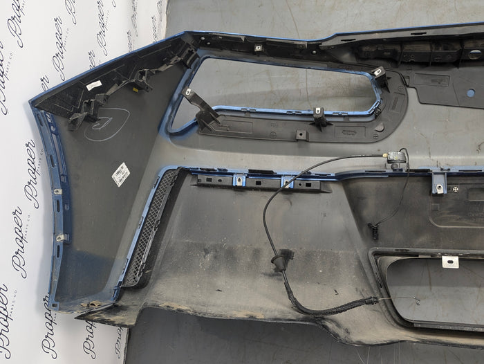 Chevrolet C7 Corvette Stingray Rear Bumper Cover Laguna Blue Tintcoat (G7H) 23452911