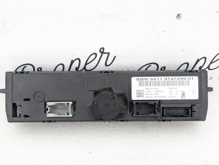BMW E90 E91 E92 E93 335i 330i 328i 325i 323i Climate Control HVAC Buttons 9147299