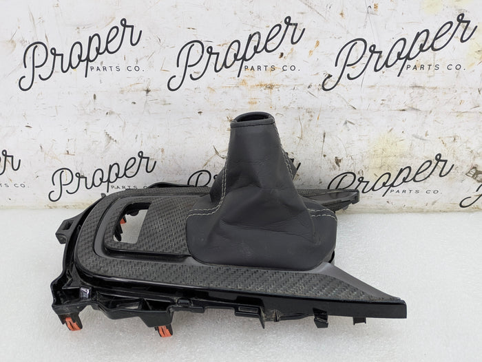 Toyota GZEA14 GR Corolla Manual Transmission Shifter Boot & Center Console Trim 58821-12370 *NOTE*