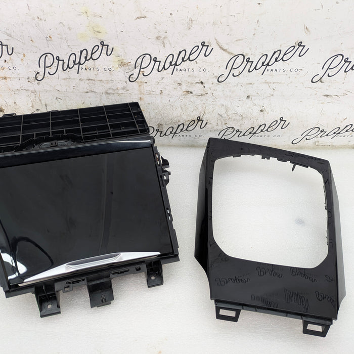 BMW G22 G23 G20 G26 430ix 330ix 330ex Piano Black Gloss Center Console Trim/Cubby 9R809358508/6806796