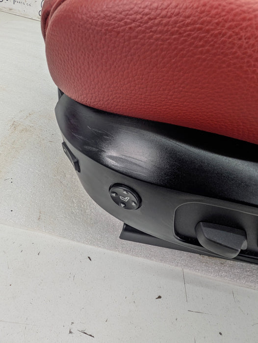 BMW E92 M Sport Interior Seats Set Coral Red Leather 8695884/6970729/6970730/9168956/6962584/7119846/7119815