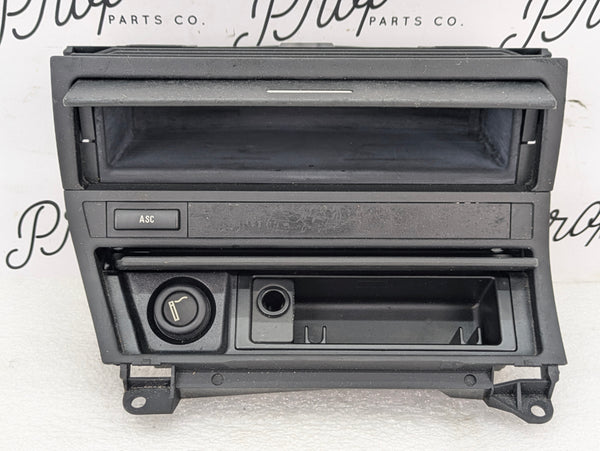 BMW E46 330ci 328ci 325ci 323ci Center Dashboard Ash Tray Storage Compartment ASC Switch Black 8202188/6901591/8205377