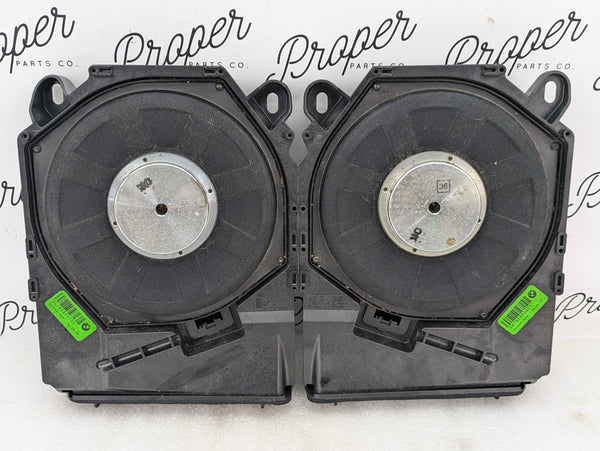 BMW E92 E90 E91 E93 M3 335i 328i Left/Right Individual Audio Subwoofer Set 7838907/7838908