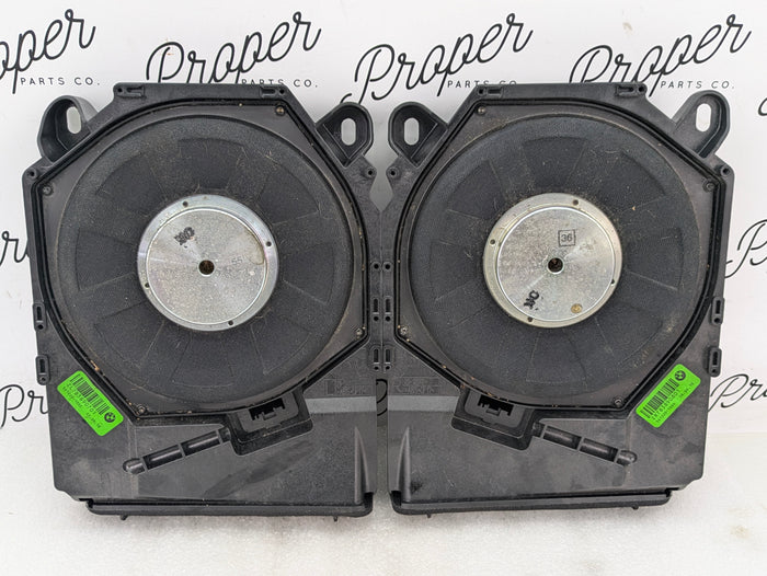 BMW E92 E90 E91 E93 M3 335i 328i Left/Right Individual Audio Subwoofer Set 7838907/7838908